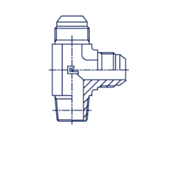 Штуцер FLC JIC 7/8" BSPT1/2" 201405.3