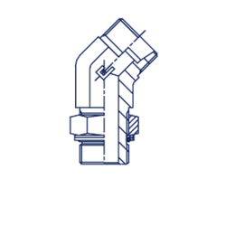 Штуцер FRG45 DL18 BSP1/2" (корпус) 106409.1