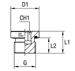 Заглушка VE (Ш) BSP 1.1/4 107607