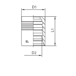 Муфта DN 20 4SP/4SH NEW 800607