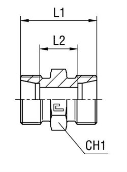 Соединение P DS08 M16х1.5 (корпус) 103515.1