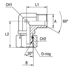 Соединение PFN90 М18х1.5 - М18х1.5 306504