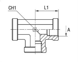 Соединение PST BSP 1/4" 305002