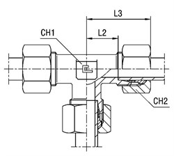 Соединение PT DL08 M14х1.5 (в сборе) 103905