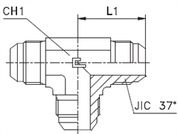 Соединение PT JIC 9/16" нерж. 212603.3