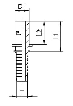 Фитинг DN 25 BEL (Ш) 25 801322