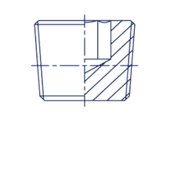 Заглушка (Ш) NPT 3/8" 301103
