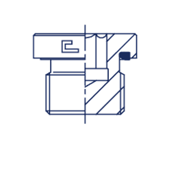 Заглушка VE (Ш) М27x2 107709