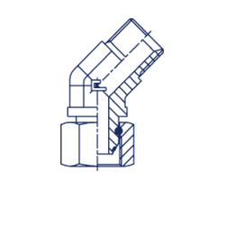 Соединение FRN45 BSP 1" 308207