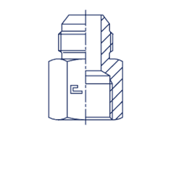 Соединение FS JIC 1.7/8" NPT1.1/2" 200709.3