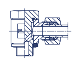 Соединение JE DL18 М22х1.5 (в сборе) 101409