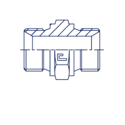 Соединение P BSP 1" BSP 2" 300525