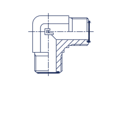 Соединение P90 ORFS 1 – 13/16 404311