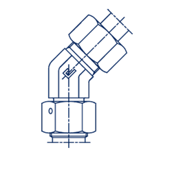 Соединение PN45 DL12 М18х1.5 (корпус) 605507.1