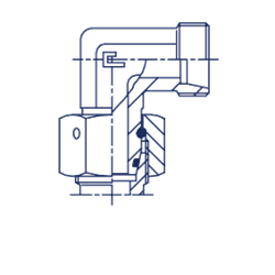 Соединение PN90 DL10 М16х1.5 DS10 M18x1.5 604230.1