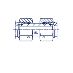 Соединение PNN DL15 М22х1.5 DL08 М14х1.5 603529