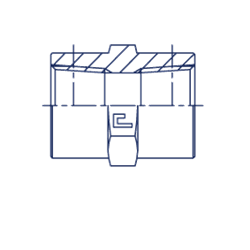 Соединение PS BSPT 1/4" BSPT 3/8" 301411