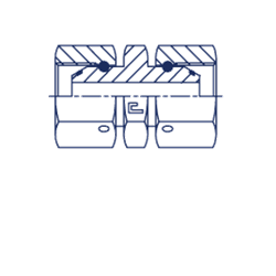 Соединение PSN BSP 1/4" BSP 3/8" 301811