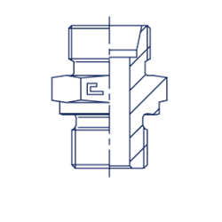 Штуцер FB DL06 M10x1 (корпус) 100404.1