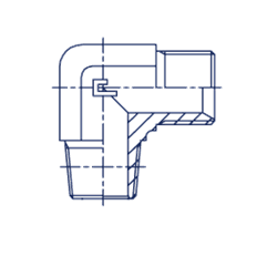 Штуцер FC90 BSP 2" NPT 2" 302310