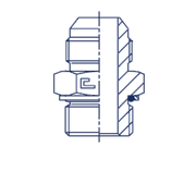 Штуцер FH JIC 1.5/16