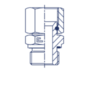 Штуцер FNE JIC 1.7/8