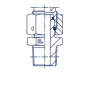 Штуцер FNС DL15 NPT1/2