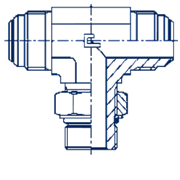 Штуцер FR T A JIC 9/6