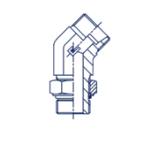 Штуцер FRA45 DS16 UNF7/8