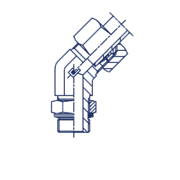 Штуцер FRG45 DS38 BSP1.1/2