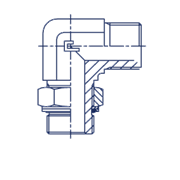 Штуцер FRG90 BSP 2