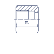 Гайка N ORFS 1.3/16 400305