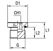 Заглушка VE (Ш) BSP 1/4 107602