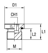 Заглушка VE (Ш) М14x1.5 107703