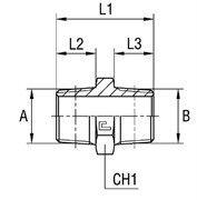 Соединение P NPT 1/4