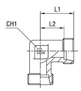 Соединение P90 DS25 M36х2 (корпус) 103821.1