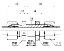Соединение PD DL10 M16х1.5 (в сборе) 103606