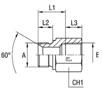 Соединение PF BSP 1/4