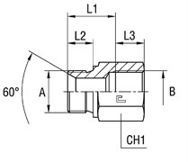 Соединение PF М12х1.5 М12х1.5 300903