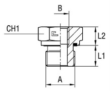 Соединение PFE BSP 1.1/2