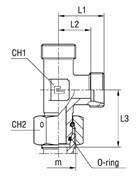 Соединение PNL DL06 М12х1.5 (корпус) 604604.1