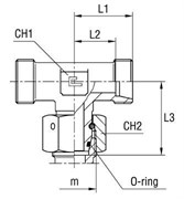 Соединение PNТ DL12 М18х1.5 (корпус) 605007.1
