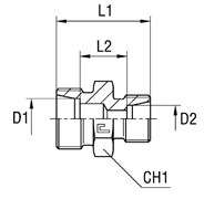 Соединение PR DL22 DL12 (корпус) 104115.1