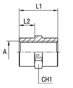 Соединение PS М 16х1.5 М 16х1.5 301303
