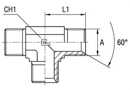 Соединение PT М 16х1.5 303504