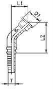 Фитинг DN 12 SFL 1/2 30.2 (45) 805201