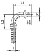 Фитинг DN 32 BEL (Ш) 38 (90) 801426