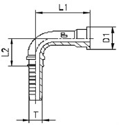 Фитинг DN 38 SFL 2 71.4 (90) 805111
