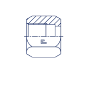 Гайка N JIC 3/4