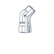 Соединение FN45 ORFS 9/16